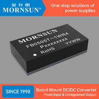 Convertisseurs CC/CC à montage sur carte à châssis ouvert Mornsun 0,2W 1W 2W 3,3V 5V 12V 15V 24V Module d'alimentation CC/CC