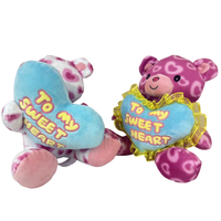 Venta al por mayor encantador oso de peluche lindo regalo del Día de San Valentín para mujeres niñas técnica de alivio del estrés lavado