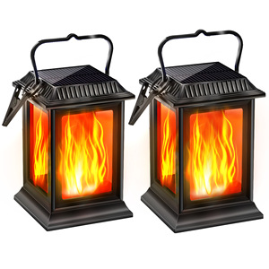 Nueva Lámpara de Jardín Pequeña Impermeable IP65, Luces LED Solares para Exteriores con Certificación ROHS, para Césped, Patio y Paisaje, con Efecto de Llama - Product Image 1
