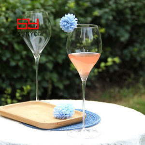 Verres à vin SUNYO Leadfreen en cristal ultra-fin, verres à vin transparents, verres à vin <span class=keywords><strong>de</strong></span> luxe à pied fin, verre à vin rouge <span class=keywords><strong>Bordeaux</strong></span> en cristal - Product Image 1