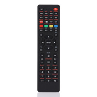 Télécommande universelle en plastique CRC1130V pour téléviseur LCD, code fixe, emballage en boîte