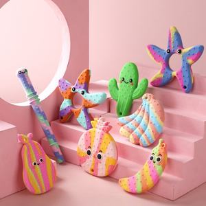 Mordedor de Silicona con Forma de Fruta y Cactus para Bebés, Resistente a Mordeduras, para la Dentición - Product Image 1