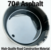 Vente en gros directe usine – Grès compact de gradation 60/70 pour la construction routière et autoroutière à fort trafic 70 #   Asphalte routier à base de bitume pétrolier