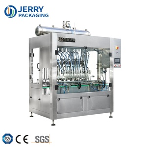 JERRY embalaje automatico Botella de detergente de alta viscosidad lineal maquina llenadora de liquidos - Product Image 1