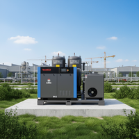 Compresseur stationnaire HuiTong XinDa 5 en 1 22-55 kW, tout-en-un, sécheur d'air, PM VSD, haute pression, haute fréquence, refroidi par air, sans huile