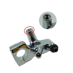 Kit de Soporte para Espejos Retrovisores de Motocicleta, Acabado Negro y Plateado, para Modificación de Manillar de <span class=keywords><strong>Honda</strong></span>, KTM y Suzuki - Product Image 6