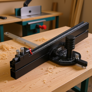 ZEYOR - Guía de Inglete de 18 Pulgadas de Aleación de Aluminio, Accesorio de Precisión para Sierra de Mesa para Trabajar la Madera - Product Image 2