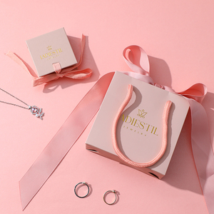 Cajas de Regalo de Joyería de Lujo en Forma de Libro, Color Rosa, con Cierre Magnético, Caja de Regalo para Joyería con Cinta y Bolsa de Regalo de Papel - Product Image 5