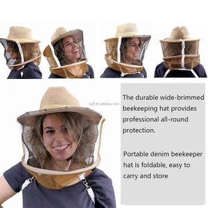Vente directe conception durable <span class=keywords><strong>chapeau</strong></span> anti-abeille pour <span class=keywords><strong>apiculteur</strong></span> <span class=keywords><strong>chapeau</strong></span> d'apiculture réglable anti-insectes en plein air - Product Image 5