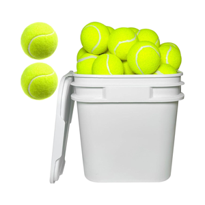MOZKUIB Lot <span class=keywords><strong>de</strong></span> 38 <span class=keywords><strong>balles</strong></span> <span class=keywords><strong>de</strong></span> <span class=keywords><strong>tennis</strong></span> en vrac pour jeunes chiens Entraînement intérieur extérieur Jouets pour animaux <span class=keywords><strong>de</strong></span> compagnie Coach Pelotas <span class=keywords><strong>De</strong></span> Tenis Jeunes chiens - Product Image 1