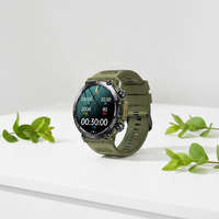 Montre connectée Android K56 PRO pour hommes, écran tactile intégral de 1,39 pouce, suivi sportif en extérieur, appels Bluetooth