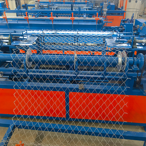Barter Cyclone Wire Chain Link Fence Making Machine avec Core Components-Moteur <span class=keywords><strong>de</strong></span> pompe à engrenages à roulement PLC - Product Image 1
