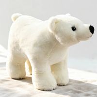 Jouets en peluche mignons : Ours polaire et phoque corpulent, en coton doux, rembourrés de coton PP, personnalisables, unisexe, vente en gros