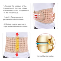 Ceinture de décompression YX OEM, dispositif de traction vertébrale flexible, soutien lombaire gonflable, attelle dorsale respirante pour les douleurs lombaires