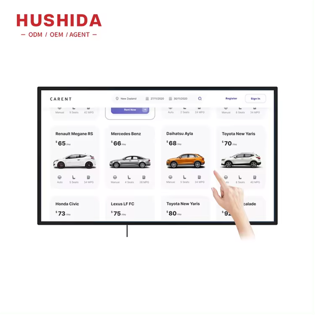 Wall Mount 10 13 15 21 24 27 32 43 Inch Win10 OS 64GB 128GB 256GB 512GB 1TB All in One Panel Pc Interact Touch Screen Monitor