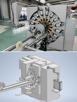 Machine à souder à cage pour sac filtrant personnalisé Cage filtrante en forme d'araignée Ligne de production automatique