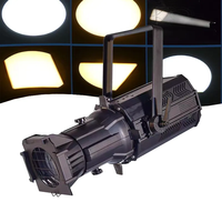 Projecteur Ellipsoidal LED RGBW 200W à CRI Élevé IP65 pour Extérieur, Zoom Spot et Profil pour Entrepôt