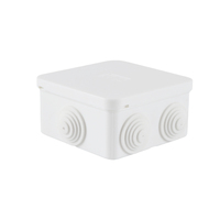 Pulte SO80 IP44 ABS LED Boîte de jonction Boîtier en plastique électrique étanche pour l'électronique et les instruments