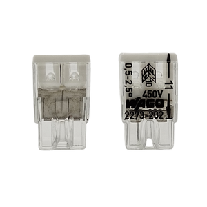 ขั้วต่อสายไฟทองแดง S <span class=keywords><strong>2273</strong></span> <span class=keywords><strong>202</strong></span> กำลังไฟ 450v 24a ขนาดกะทัดรัด 2 แกน 2.5 มม.² แบบ 2 ขา ต่อเร็ว ใหม่ ของแท้ สำหรับอุตสาหกรรมอัตโนมัติ - Product Image 1