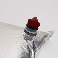 Sac aseptique PE BIB avec valve anti-humidité, sécurisé en boîte de 20 litres pour l'eau potable, le vin, le jus, le lait, l'huile d'olive