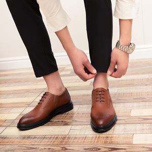 <span class=keywords><strong>Zapatos</strong></span> de vestir de hombre <span class=keywords><strong>baratos</strong></span> de alta calidad en China para hombre Shaw Leather Smart Series Dress <span class=keywords><strong>Oxford</strong></span> Shoe GENUINE Leather Cow Leather Rubber - Product Image 5