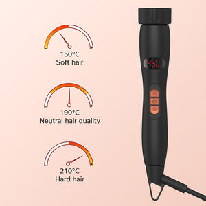 Haarstyling Borstels 1.5 Inch Krultang Volumiserende Verwarmde Ronde Keramische Toermalijn Ionische Kam Thermische Borstel - Product Image 4