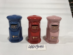 Salvadanaio Creativo a Forma di Cassetta Postale, Salvadanaio Personalizzato in Ceramica a Forma di Cassetta delle Lettere - Product Image 2