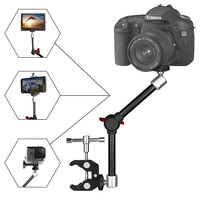 Takenoken 7 ''11'' Brazo mágico articulado de aluminio Luz LED DSLR Monitor Cámara Fotografía Accesorio Photo Studio Essentials