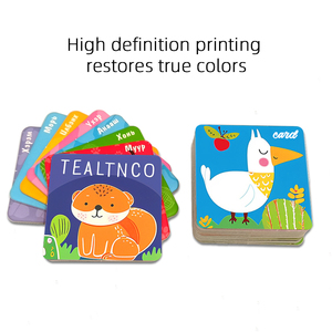 Tùy chỉnh giấy các tông giáo dục học tập Flash Bộ nhớ Trò chơi thẻ chơi cả hai bên in thân thiện với môi thẻ giáo dục - Product Image 4