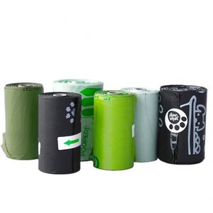 Hot Sell Factory Custom Biodegradable <b>Compostable</b> Dog Poop <b>Bags</b> Disposable Pet Waste <b>Bags</b> and Dag Poop <b>Bags</b> - Product Image 5