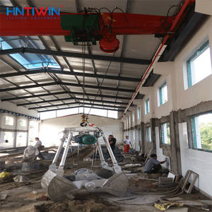 מנוף גשר חד-קורה LZ 5 טון עם כף אחיזה, מנוע, למכירה ישירות מהמפעל, באיכות גבוהה, להובלת פחם, חול ומטענים בתפזורת - Product Image 3