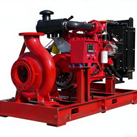 Pompe à eau centrifuge industrielle diesel modèle 150/40 en fer haute efficacité pour usage minier 8x6x13