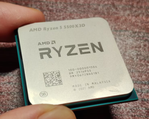 Procesador de CPU para PC de Escritorio AM4 de 6 Núcleos y 12 Subprocesos, 64 Bits, 5 5500X3D, Mejora el Rendimiento Multitarea y la Eficiencia - Product Image 1