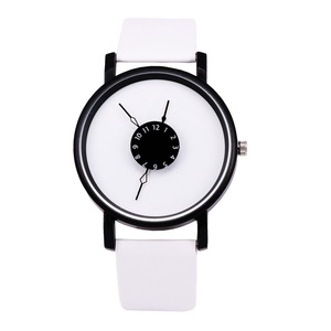 Venta al por mayor directa de fábrica de relojes de cuarzo para mujer de diseño original con esferas y manecillas de color sólido - Product Image 1