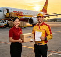 Agent logistique professionnel de fret aérien porte-à-porte Chine, service de fret aérien mondial, dédouanement DDU DDP, assistance 24/7