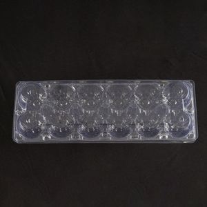 Most Popular 12 Pcs Eggs <b>Tray</b> for Chicken Duck Incubator PET <b>Plastic</b> for Sale Egg <b>Trays</b> Free Samples - Product Image 1