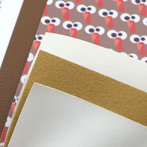 6 cái/bộ lễ Tạ ơn ngày lễ giả da tổng hợp các loại vật liệu thủ công Tự làm tóc 92068 - Product Image 5