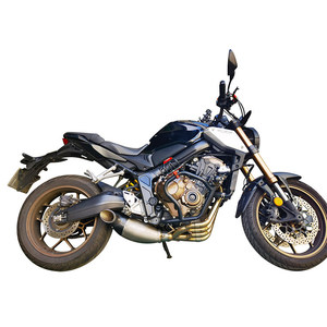 Pot d'échappement complet pour moto HONDA <span class=keywords><strong>CB650R</strong></span>/CBR650R, modèles 2019-2023, échappement inférieur modifié - Product Image 5