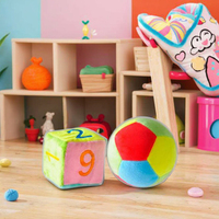OEM Conception Imprimé Dés En Peluche Jouets Pour Cadeau Enfants Jouet de Fête Drôle Cube En Mousse