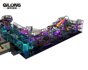 New Design Amusement Park Children Commercial Kids Indoor Playground Equipment Indoor Playground Tube Slide