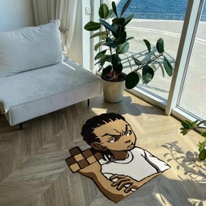 Tappeto a Forma di Personaggio dei Cartoni Animati, Tappeto <span class=keywords><strong>per</strong></span> Bambini da Lato Letto, Morbido Antiscivolo <span class=keywords><strong>per</strong></span> Soggiorno e Bagno, Decorazione <span class=keywords><strong>per</strong></span> la Casa - Product Image 4