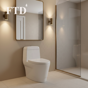 Di alta qualità di esportazione Design moderno in ceramica sanitari lavello a doppio filo da tavolo lavabo per bagni dell'hotel miglior prezzo - Product Image 2