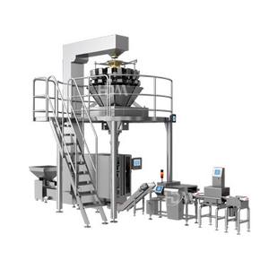 अनाज पॉपकॉर्न बीन के लिए वर्टिकल पाउच पैकिंग मशीन स्वचालित मल्टीहेड वेगर, प्रयुक्त मल्टीहेड वेगर ब्लेंडिंग मशीन - Product Image 4