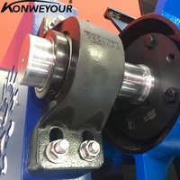 Polea Transportadora Industrial de Acero al Carbono y Uretano JIS para Minas