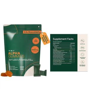 OEM/ODM Gomitas Herbales 10 en 1 con Musgo Marino, Shilajit y Ashwagandha para <span class=keywords><strong>Mejorar</strong></span> <span class=keywords><strong>la</strong></span> <span class=keywords><strong>Memoria</strong></span> y Aumentar <span class=keywords><strong>la</strong></span> Energía en Adultos - Product Image 5