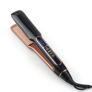 Morsetto elettrico per parrucchieri a piastra diritta per barbiere soffice piccola onda in ceramica di ferro per uso domestico e alberghiero - Product Image 4