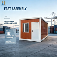 Maison conteneur galvanisée à chaud personnalisée pour bureau de gestion de projet