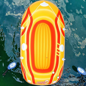 CE Approved Heavy Duty Inflatable PVC Boat &amp; <strong>Raft</strong> for Sea <strong>River</strong> Lake Fishing-1-4 Persons <strong>Paddle</strong> &amp; Ropes Included - Product Image 4