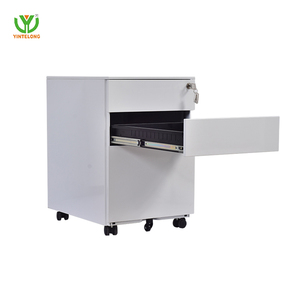 Yinlong thép di động bệ <span class=keywords><strong>3</strong></span> ngăn kéo di động Tủ hồ sơ lăn bệ di động văn phòng lưu trữ kim loại tủ với <span class=keywords><strong>3</strong></span> ngăn kéo - Product Image 6