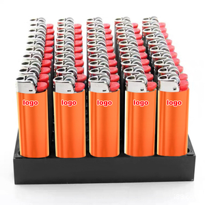 Briquets en plastique classiques Maxi US Spot Bi, modèle J26, pour fumer et barbecue, emballage personnalisé avec logo - Product Image 5